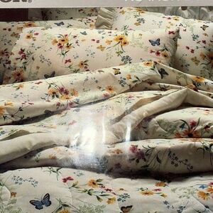 Vintage Cannon Monticello Floral Twin Sheet Set